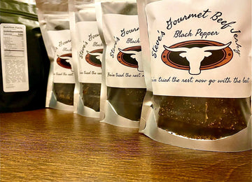 Steve's Gourmet Beef Jerky - Black Pepper