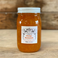 Miller's Orange Marmalade 16oz, Joe's Farm Bixby