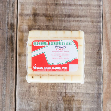 Swan Dairy Smoked Colby Cheese, 8 oz.