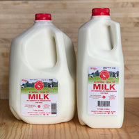 Swan Dairy Whole Milk, 1/2 or 1 gallon